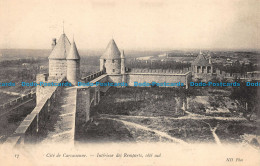 R157641 Cite De Carcassonne. Interieur Des Remparts Cote Sud. ND. No 17 - World