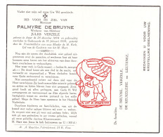 DP Palmyre De Bruyne ° Asper Gavere 1894 † Oudenaarde 1959 X Jules Verzele // De Keukeleire Leutenez - Devotion Images