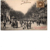 ESPAGNE BARCELONA  Rambla De Santa Monica 1907 - Barcelona