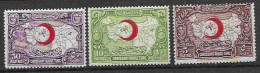 Turkiye Mnh ** 16,5 Euros 1928 (3 Stamps) - Liefdadigheid Zegels