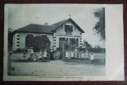 Cpa La Chapelle-Montmartin : école Libre Des Filles - Other & Unclassified