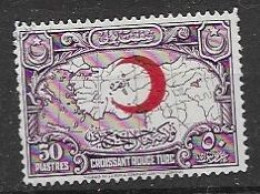 Turkiye VFU 1928 4 Euros - Charity Stamps