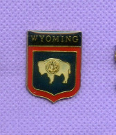 Rare Pins Bison Wyoming Usa P291 - Animaux
