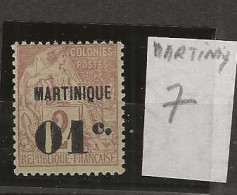 1888 MNH Martinique Yvert 7 .postfris** - Ungebraucht