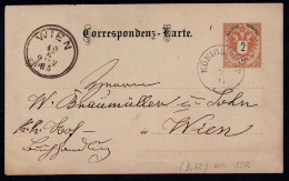 Correspondenz - Karte Gestempelt Königswart 9.6.1885 - Sonstige & Ohne Zuordnung