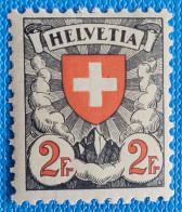 Zu 166z / Mi 197z / YT 211 Papier Gaufré * / MH SBK ** 140 CHF Voir Description - Unused Stamps