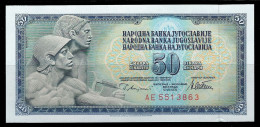 Yugoslavia 12.08.1978 Banknote 50 Dinara P-89a, Printed By Zavod Za Izradu Novčanica, Belgrade UNC - Joegoslavië