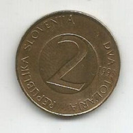 SLOVENIA 2 TOLARJA 1993 - Slovenia