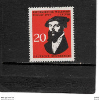 RFA 1964 Jean Calvin Yvert 307, Michel 439 NEUF** MNH - Unused Stamps