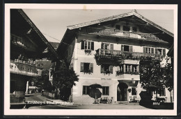 AK Kirchberg I. Tirol, Ortspartie Am Hotel Daxer  - Autres & Non Classés