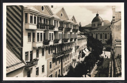 AK Mariazell, Hotel Weisser Ochs Mit Strassenpartie  - Sonstige & Ohne Zuordnung