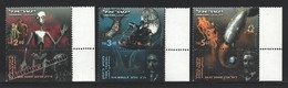 Israel 2000  Yv. 1510-12, Science Fiction – Tab - MNH - Unused Stamps (with Tabs)