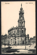 AK Dresden, An Der Kath. Hofkirche  - Dresden