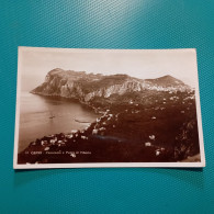 Cartolina Capri - Panorama E Punta Di Tiberio. Non Viaggiata - Napoli (Naples)