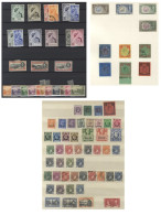 BRITISH COMMONWEALTH KGVI Collection/accumulation In An Album, Stock Book & On Pages Incl. Antigua; Ascension; British O - Otros & Sin Clasificación