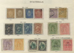 GUATEMALA 1871-1930 Extensive M & U Collection Incl. Shield Issues, 1875 Liberty Set Unused (Cat. £120), Native Indian V - Sonstige & Ohne Zuordnung