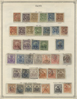 HAITI 1881-1930 M & U Collection Incl. 1881 1c U, 2c (damaged) To 20c (Cat. £148), Many Later Issues, Surcharges, Airs E - Sonstige & Ohne Zuordnung