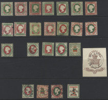 HELIGOLAND 1875-90 10pf (1½d), 20pf (2½d), 25pf (3d) All U, SG.14, 15b, 16 & 1m (1s) M (Cat. £270) And A Range Of Other  - Sonstige & Ohne Zuordnung