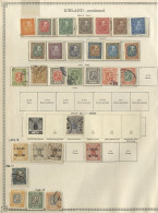 ICELAND 1876-1925 M & U Collection Incl. 1882-95 20a M (Cat. £300), 1902-04 Set M, 3a U (Cat. £250), Later Defins (some  - Andere & Zonder Classificatie