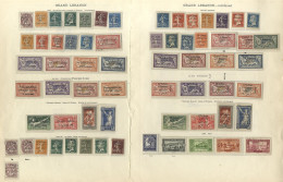 LEBANON (French) 1924-28 Extensive M Collection Incl. 1924 Sets Ovpt'd With High Values, Airs, Olympics (Cat. £323), 192 - Sonstige & Ohne Zuordnung