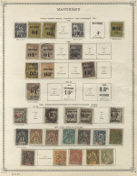 MARTINIQUE (French) 1886-1927 M & U Collection Incl. Early Surcharges, 1892 Set To 1fr, No 30c (Cat. £100), Postage Due  - Sonstige & Ohne Zuordnung