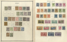 MONACO 1885-1928 M & U Collection Incl. 1885 1c, 2c, 15c, 40c M (Cat. £718), 10c, 25c U (Cat. £155), 1891-94 15c, 25c, 7 - Sonstige & Ohne Zuordnung