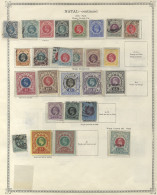 NATAL 1857-1909 M & U Collection Incl. 1857-61 3d Irregular Cut, Poor (Cat. £550), 6d Green, Flat Embossing, Fair (Cat.  - Andere & Zonder Classificatie