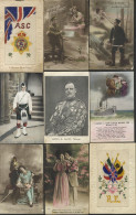 ACCUMULATION Of Mainly War Time Incl. Embroidered Silks (20+), Daily Mail War Pictures (13), War Time Greetings - 'Souve - Non Classés