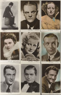 FILM/VARIETY Collection Of Approx 130 Cards Incl. Charlie Chaplin, Joan Crawford, Mary Pickford, Spencer Tracey, Rudolf  - Non Classés