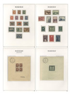 1893-1936 Mainly M  (few U) Collection On Davo Printed Leaves Incl. 1893-1900 Vals To 1fr, Both Colours (Cat. £270), 2fr - Other & Unclassified