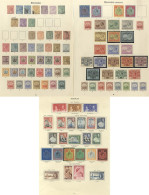 1865-1948 M & U Collection On Imperial Leaves Incl. 1865-1903 To 1s, 1883-1904 Set M, 2d Blue U (Cat. £105), 1902-03, 19 - Andere & Zonder Classificatie
