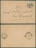 1892 (2 Mar) Envelope To Port Elizabeth, Bearing 1891 2d Tied By '555' Barred Numeral And Showing 'VRYBURG' C.d.s. On Fa - Autres & Non Classés