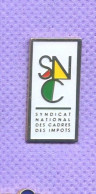 Rare Pins Syndicat National Des Cadres Des Impots P302 - Administraties