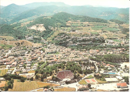 VAISON-LA-ROMAINE (84) Vue Aérienne De La Ville - En 1er Plan , Le Théatre Antique (2 Scans)  CPSM  GF - Vaison La Romaine