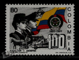 Colombie Colombia 1991 Yvert 974, Centenary National Police - MNH - Colombia