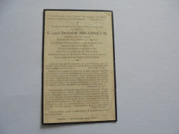 Souvenir Pieux Décès Monsieur L'Abbé IRENEE BRASSEUR Grihir 1870 Virton 1933 Curé Neufchâteau Carlsbourg Religieux - Obituary Notices