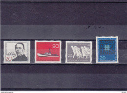 RFA 1965 Yvert 338-339 + 346-347 NEUF** MNH - Nuevos