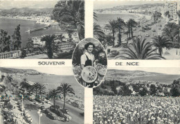 06 SOUVENIR DE NICE  - Mehransichten, Panoramakarten