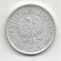 POLAND 1 ZLOTY 1975 - Polonia