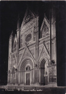 Cartolina Orvieto ( Terni ) Il Duomo Nella Notte - Terni