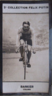 ► George August Banker - American Track Cyclist - Cycliste US Né à Pittsburgh -   Collection Photo Felix POTIN 1908 - Félix Potin