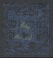 1862 4c Blue Type 13 Signed, FU, SG.122. Very Scarce. (1) Cat. £1000 - Other & Unclassified