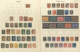 1852-1950 M & U Collection Incl. 1852-54 3d, Cut Close (Cat. £275), 1859 Cents Issues To 17c, Large & Small Queens Heads - Other & Unclassified