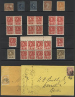 Accumulation On Hagner Pages And In Packets, With Two U Examples Of The 1852 10d Cartier (3 & 4 Margin, Cat.£1700 Each), - Other & Unclassified