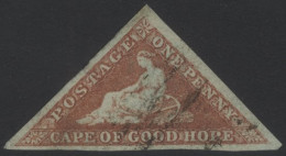 1853 1d Deep Brick-red, VFU With Clear To Large Margins, SG.1a. (1) Cat. £500 - Other & Unclassified