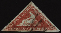 1853 1d Pale Brick-red, FU Large Margined Example, SG.1. (1) Cat. £450 - Autres & Non Classés