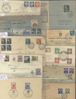 BOHEMIA & MORAVIA C1940's Covers/postcards Or Postal Stationery (102) With Registered Mail, Commercial Mail, Official Ma - Other & Unclassified