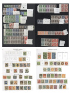 1851-c1980 UM, M & U Accumulation On Stock Leaves & Pages Incl. Imperfs (9), Numeral Issues, Commems, Defins, Booklets 1 - Other & Unclassified