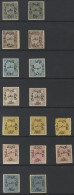 1866-88 Collection Of The Early Issues Neatly Presented On Hagners, The 1866 Issue Featuring Imperf Proofs For The Seven - Andere & Zonder Classificatie