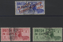 1935 Silver Jubilee 1p Ultramarine, U (tiny Abrasion Under '5' Hardly Detracts), SG.A10, Plus 1934 1p Carmine & 1p Green - Autres & Non Classés